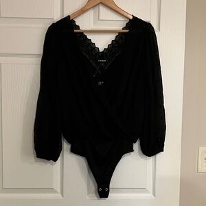 NWT, EXPRESS black bodysuit